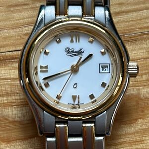 Versailles Silver and Gold Quartz Watch